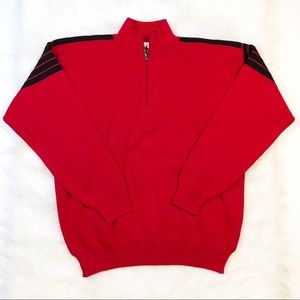 Meister vintage red wool pullover sweater large